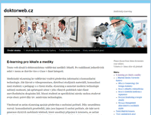 Tablet Screenshot of doktorweb.cz